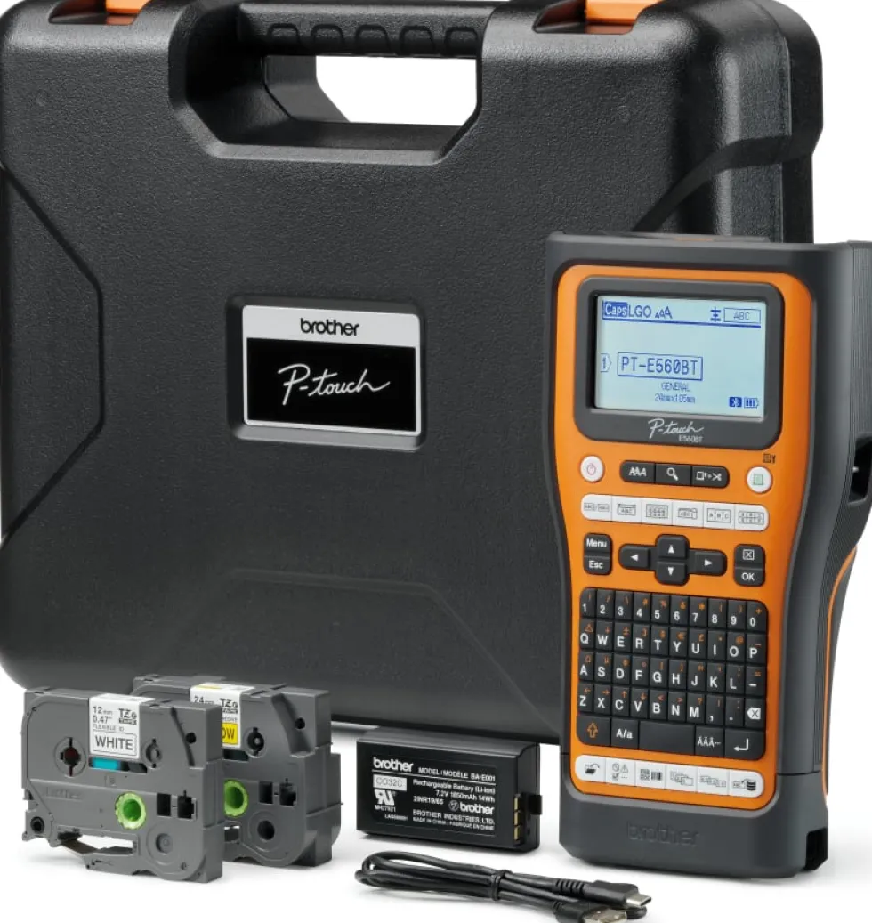 PT-E560BTVP Pro Labelling Machine with Bluetooth