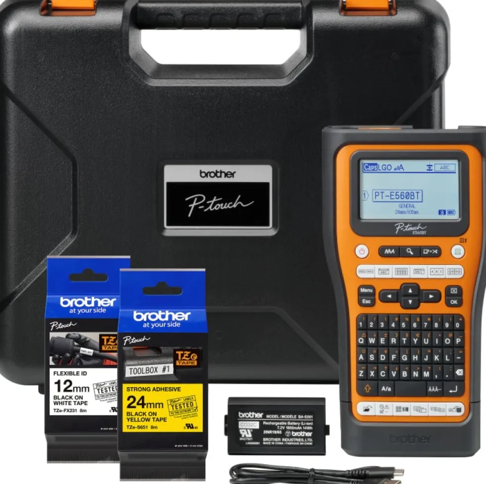 PT-E560BTVP Pro Labelling Machine with Bluetooth