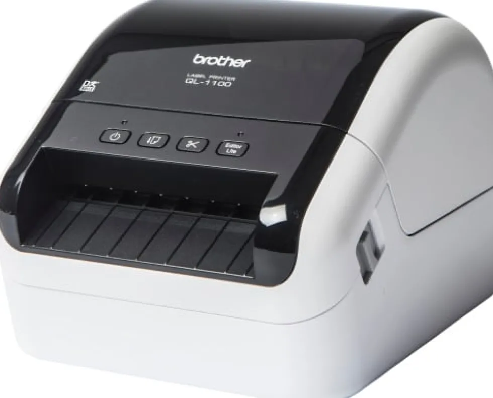 QL-1100C Bred etikettskrivare för adresslappar/streckkoder