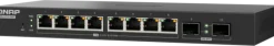 QNAP QSW-L2110-2S8T - Switch - Administrerad - 8 x 2.5GBase-T +