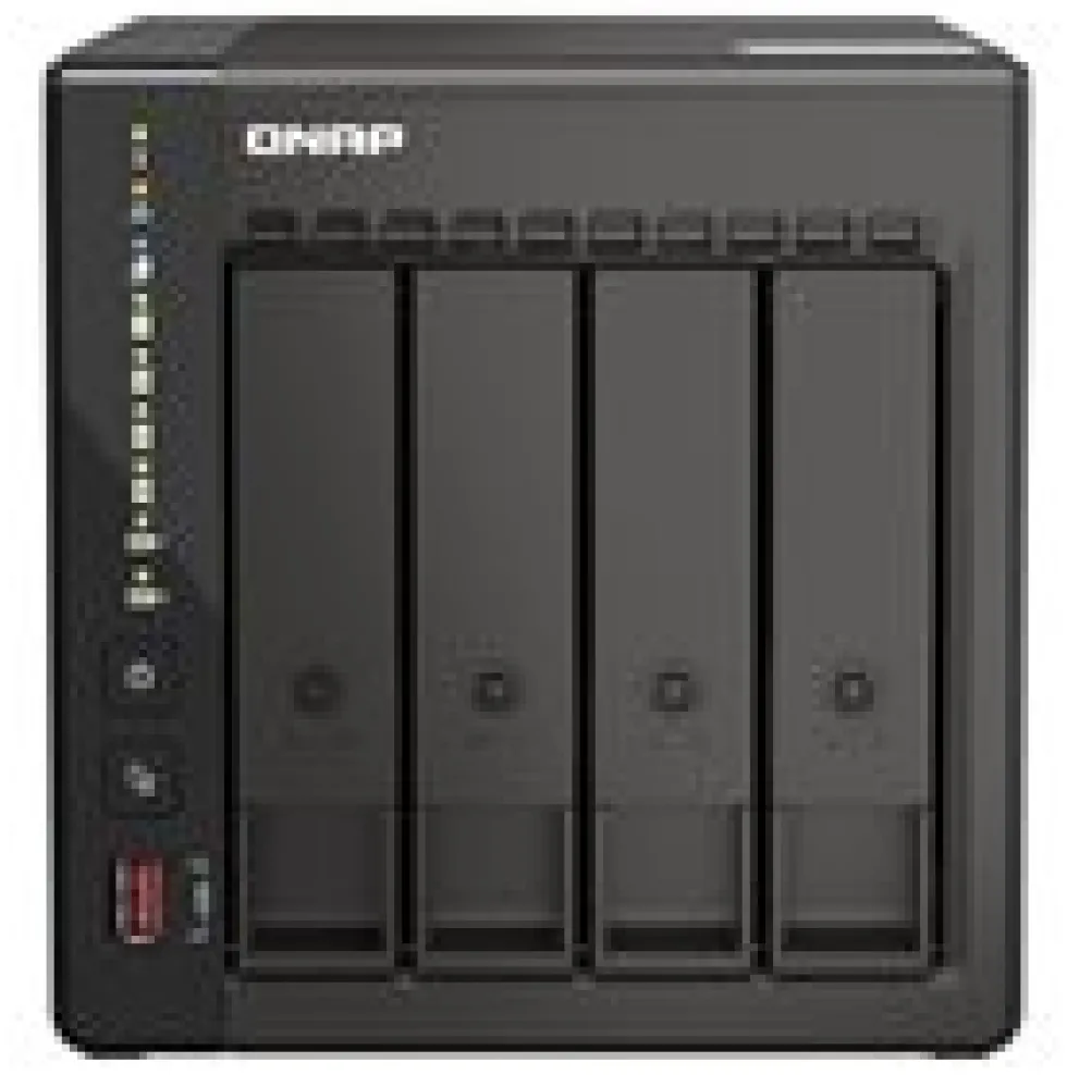 QNAP TS-453E - NAS-server - 4 fack - SATA 6Gb/s - RAID 0, 1, 5,