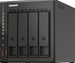 QNAP TS-453E - NAS-server - 4 fack - SATA 6Gb/s - RAID 0, 1, 5,