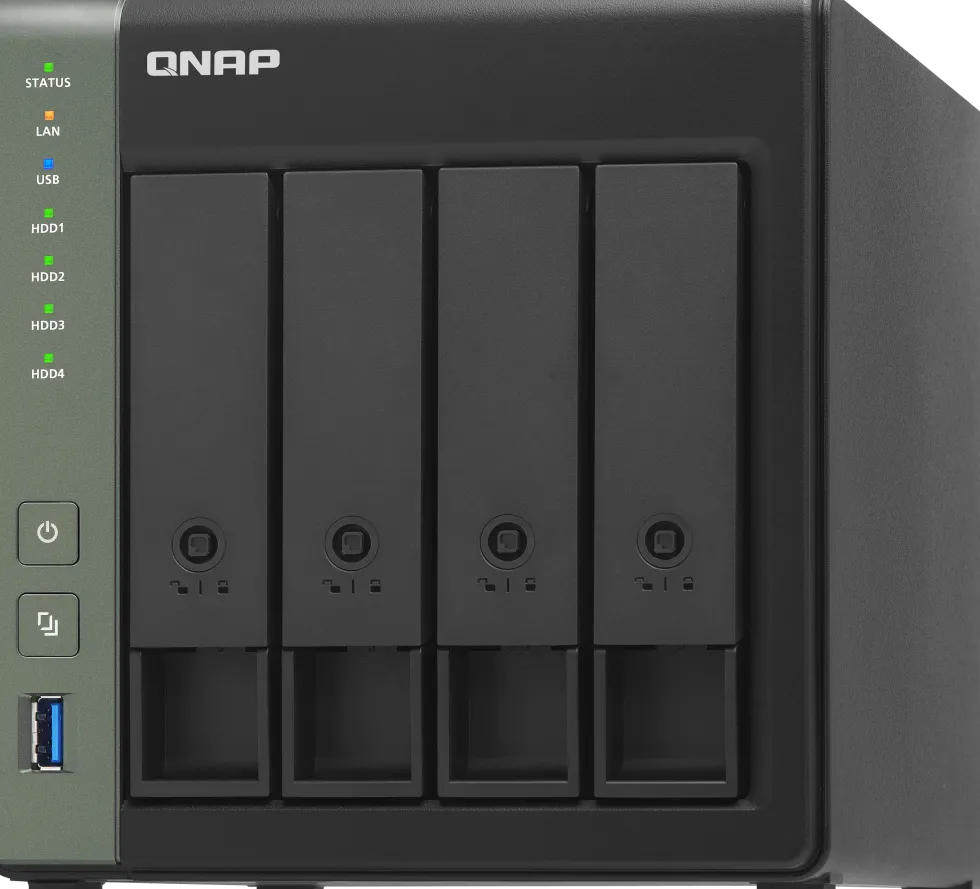 QNAP TS-431KX - NAS-server - 4 fack - SATA 6Gb/s - RAID RAID 0,