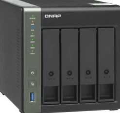 QNAP TS-431KX - NAS-server - 4 fack - SATA 6Gb/s - RAID RAID 0,
