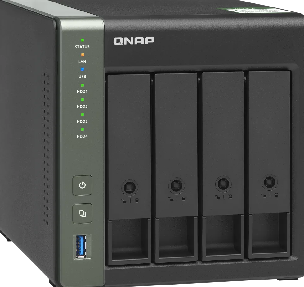 QNAP TS-431KX - NAS-server - 4 fack - SATA 6Gb/s - RAID RAID 0,