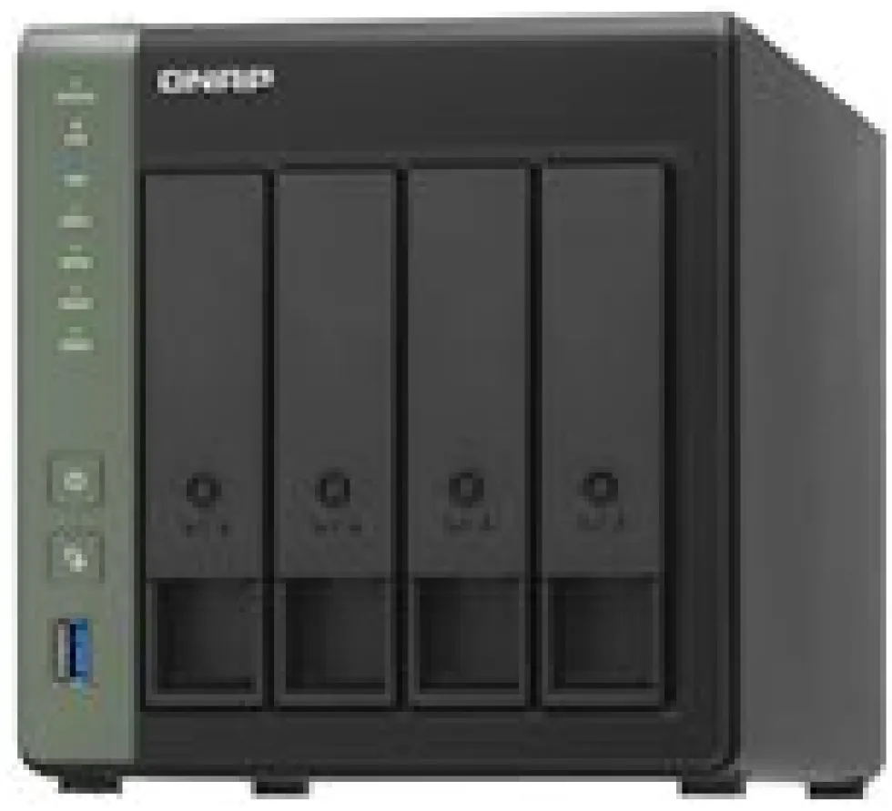 QNAP TS-431KX - NAS-server - 4 fack - SATA 6Gb/s - RAID RAID 0,