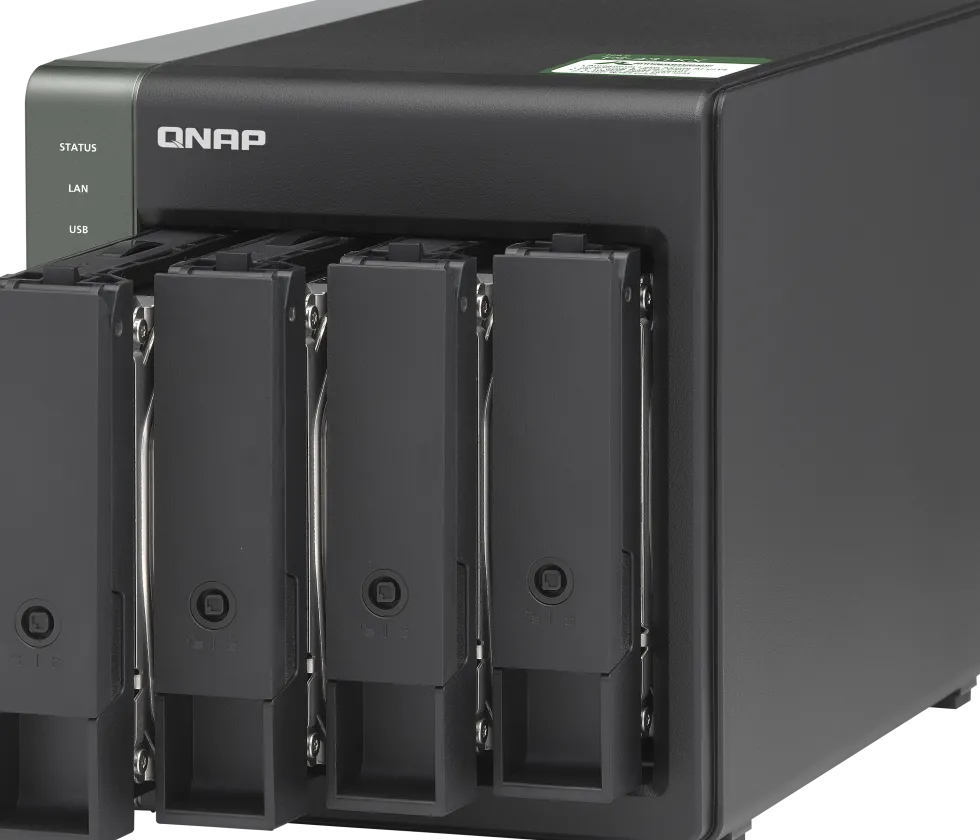 QNAP TS-431KX - NAS-server - 4 fack - SATA 6Gb/s - RAID RAID 0,
