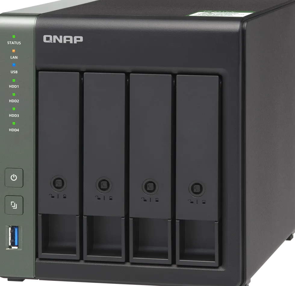 QNAP TS-431KX - NAS-server - 4 fack - SATA 6Gb/s - RAID RAID 0,