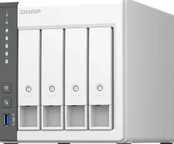 QNAP TS-433 - NAS-server - 4 fack - SATA 6Gb/s - RAID 0, 1, 5,