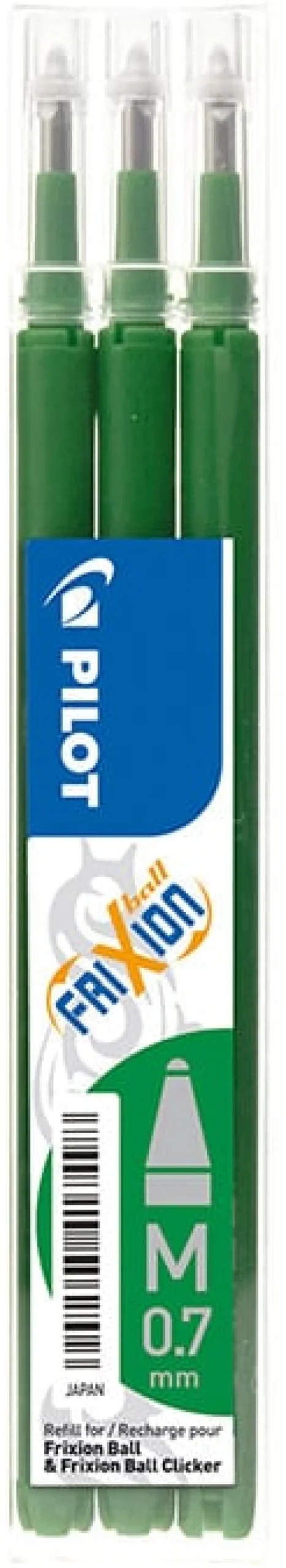 Refill PILOT Frixion 0,7mm grön 3/fp