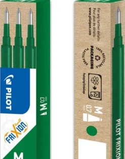 Refill PILOT Frixion 0,7mm grön 3/fp
