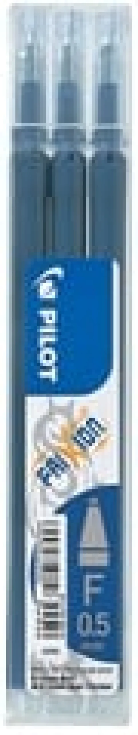 Refill PILOT Frixion 0,5mm svartblå 3/fp