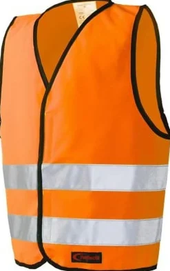 Reflexväst med Kardborre XL orange