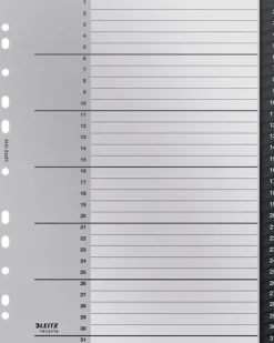 Register Leitz Recycle 1-31 A4 PP