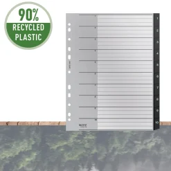Register Leitz Recycle 1-10 A4 PP
