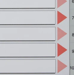 Register PP A4 1-10 grå