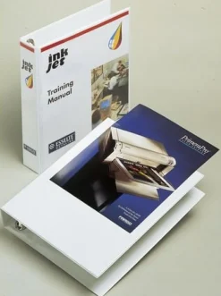 Ringpärm EU A4 ficka rygg o framsida vit