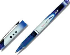 Rollerballpenna PILOT V-Ball Grip Fine Blå, 0.5mm, dokumentäkta