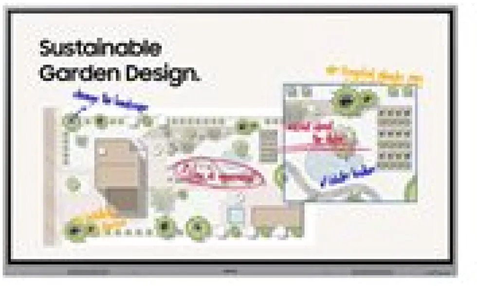 Samsung Interactive Display WE75FX - 75" Diagonal klass WEFX