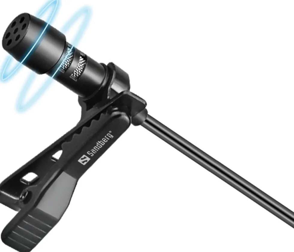 Sandberg Streamer USB Clip Microphone
