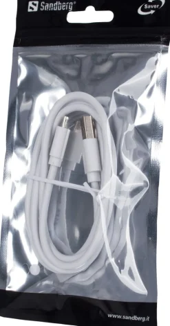 Sandberg USB-A to MicroUSB SAVER, White (1m)