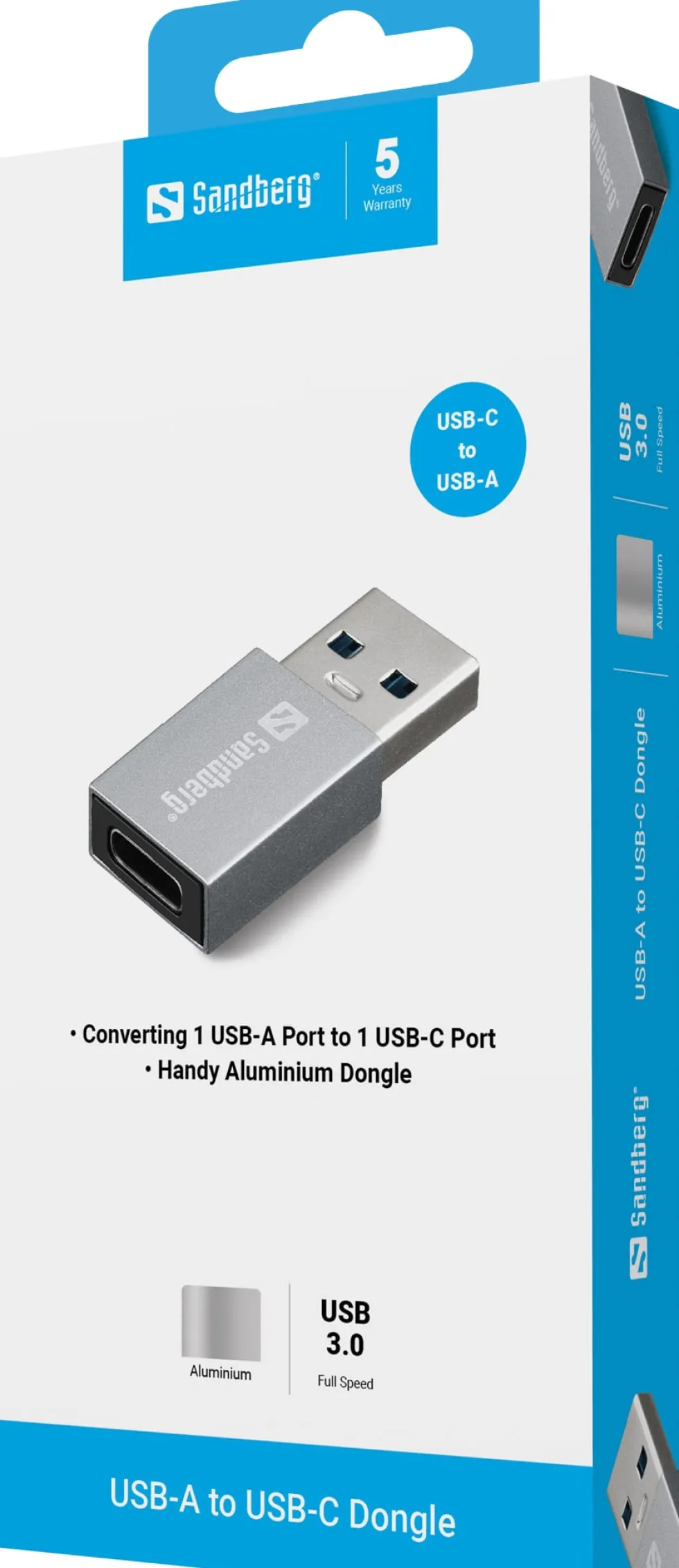 Sandberg USB-A to USB-C Dongle