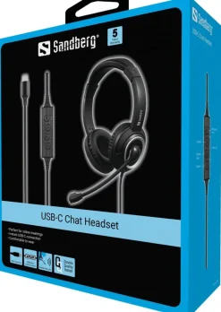Sandberg USB-C Chat Headset