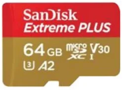 SanDisk Extreme PLUS - Flash-minneskort (microSDXC till