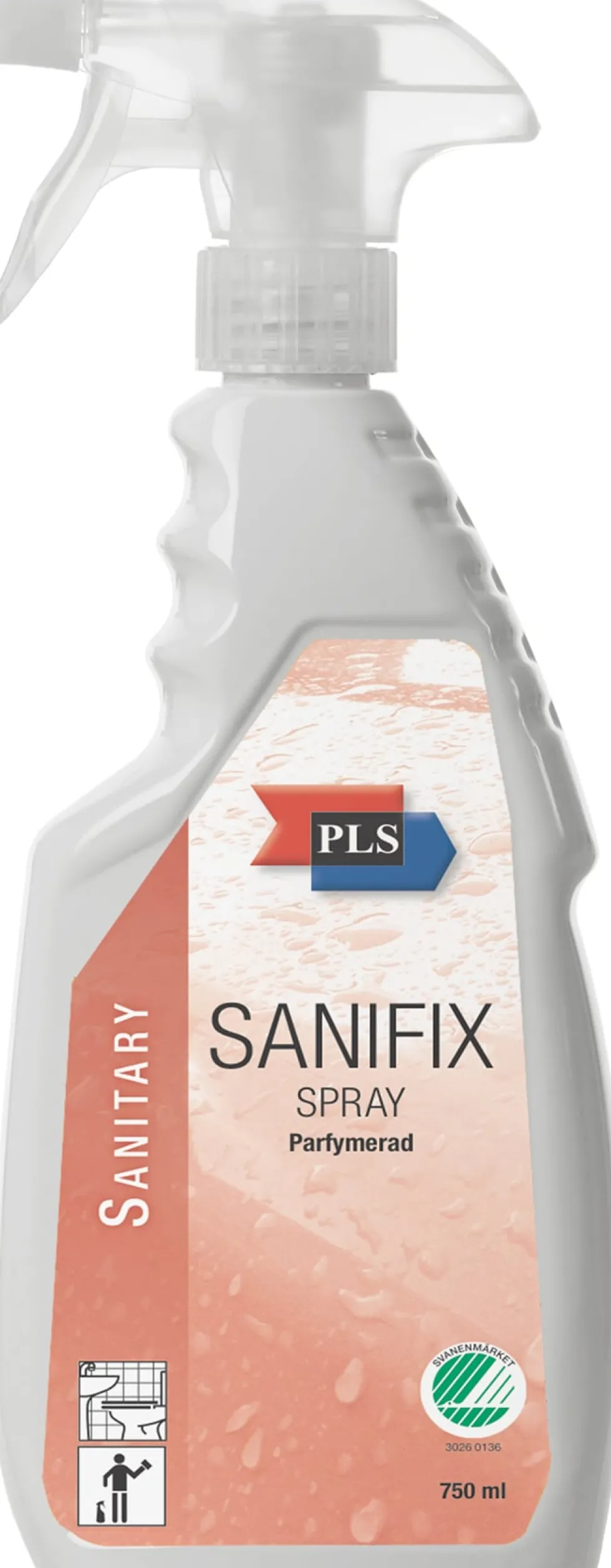 Sanitetsrent PLS Sanifix 750ml