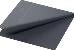 Servett 3-lags 24x24cm svart, 250st
