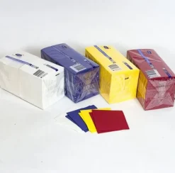 Servett 3-lags 24x24cm vit, 250st