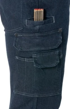 Servicejeans FRISTADS 2501 blå C66