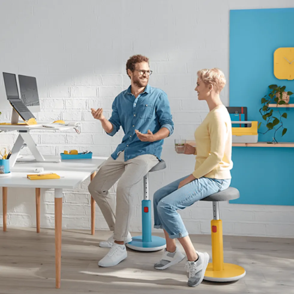 Sitta-Stå Balansstol LEITZ Ergo Cosy Grå
