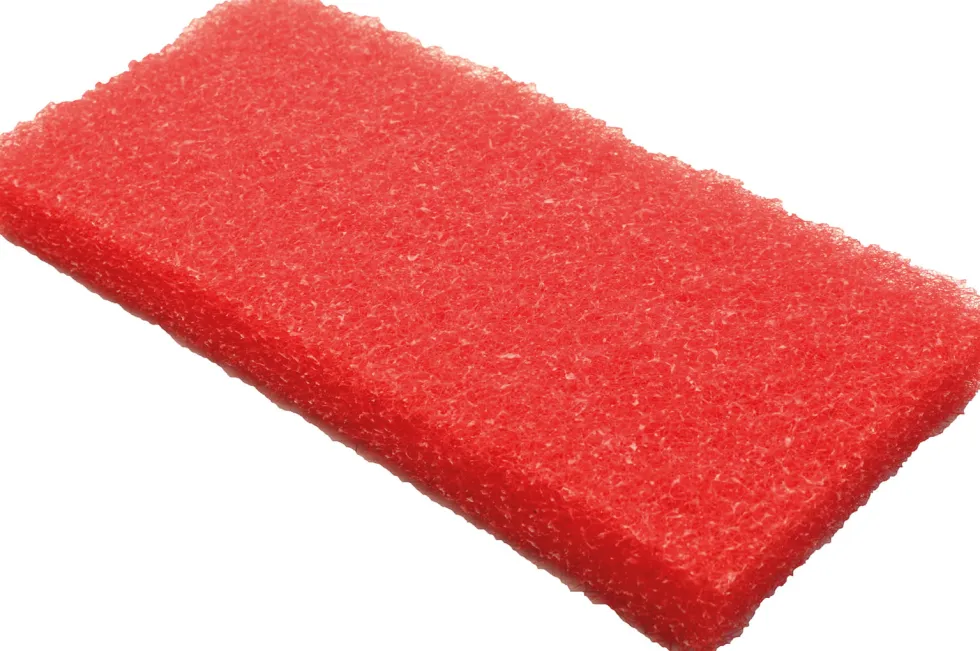 Skurblock ACTIVA 120x250mm röd