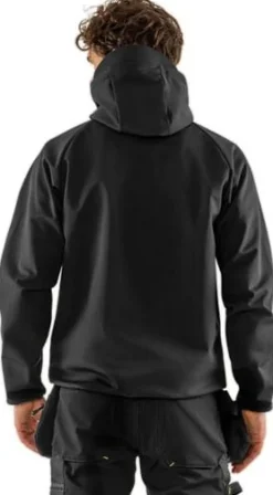 Softshelljacka FRISTADS 4655 sv/gul XL