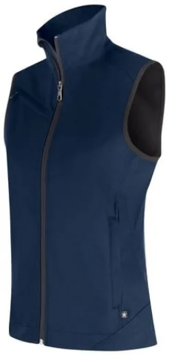 Softshellväst TEXSTAR WV79 dam marin 2XL