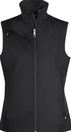 Softshellväst TEXSTAR WV79 dam svart XL