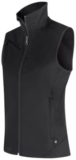 Softshellväst TEXSTAR WV79 dam svart XS