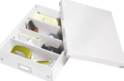 Sorteringslåda M Click&Store vit