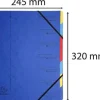 Sorteringsmapp EXACOMPTA A4 7-flik