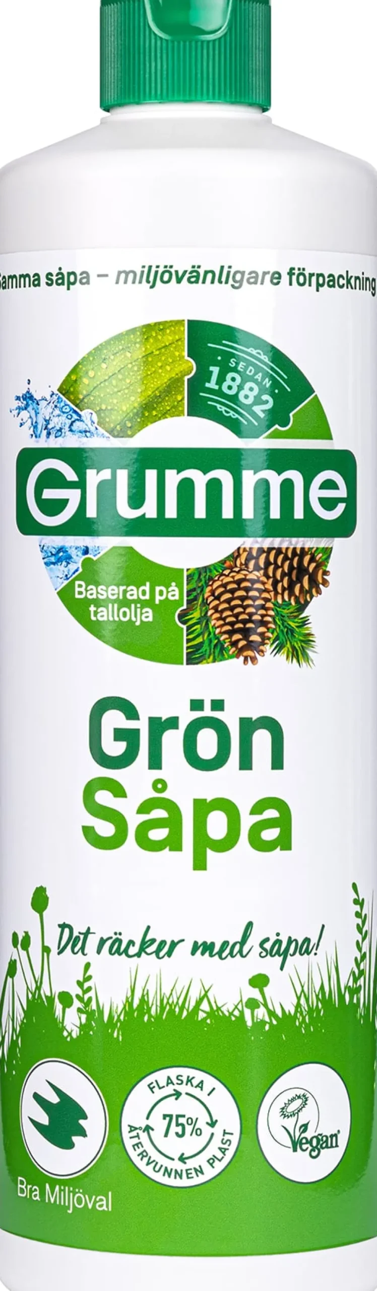 Såpa GRUMME Grönsåpa Soft 750ml
