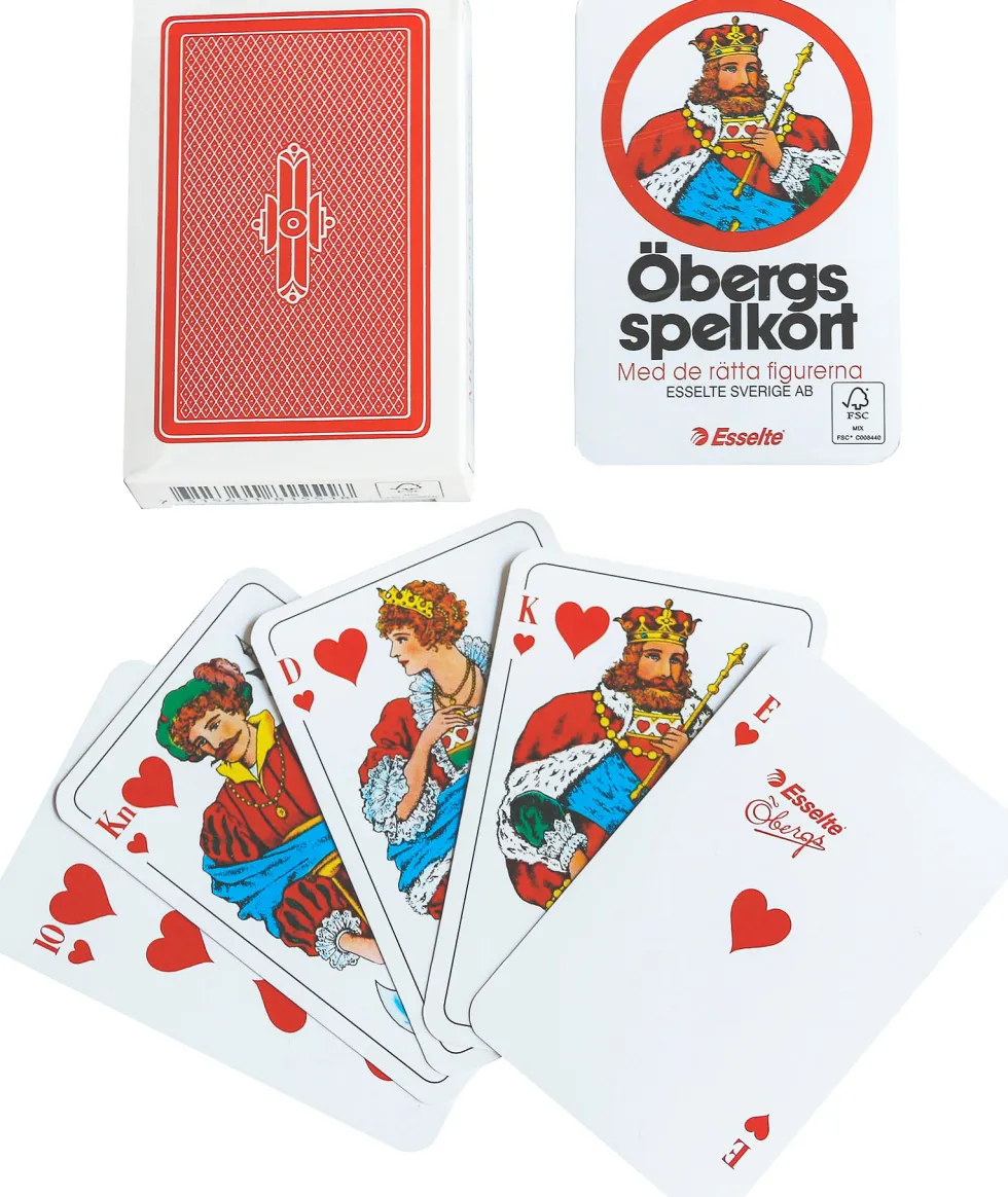 Spelkort Öbergs Joker röd