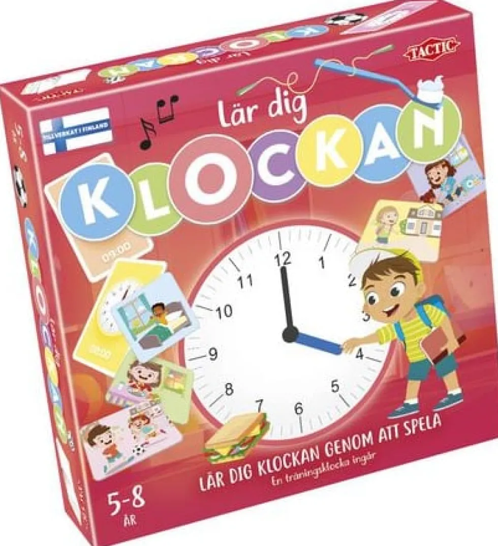 Spel Lär dig Klockan från 5år