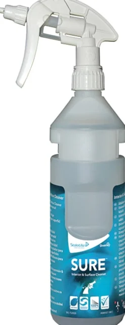 Sprayflaska SURE Int&SurfCl tom 750ml