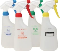 Sprayflaska tom för sanitet röd 600ml