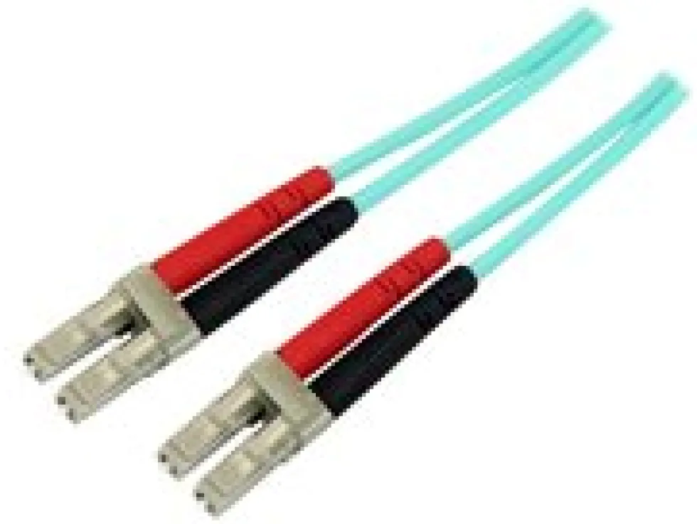 Startech Aqua OM4 Duplex fiberoptisk kabel i multiläge - 100 Gb