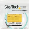 Startech Aqua OM4 Duplex Multimode Fiber - 2m / 6 ft - 100 Gb