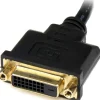 StarTech.com 20 cm HDMI till DVI-D-videokabeladapter - HDMI-hane