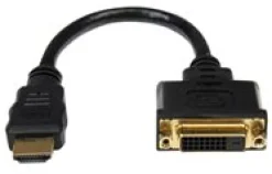 StarTech.com 20 cm HDMI till DVI-D-videokabeladapter - HDMI-hane