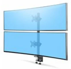StarTech.com Desk Mount For 2x Vertically Stacked Monitors, Dual